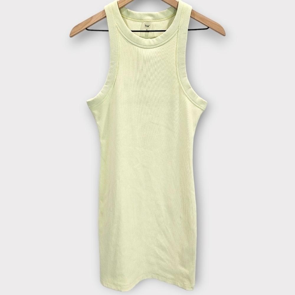 Aritzia Tna Quartz Ribbed Bodycon Mini Dress - Picture 2 of 11